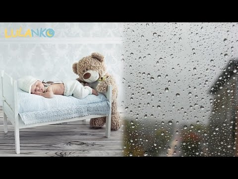 Padający deszcz usypiający dzieci 10 godzin