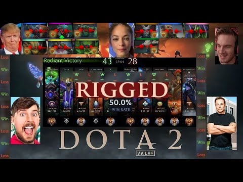 Exposed Dota 2 is Rigged: Watch Till The End; Gameplay: 9925; HDR: 1440p60; Road to TI: