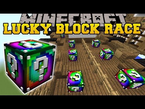 Minecraft: AMAZING STRUCTURES LUCKY BLOCK RACE - Lucky Block Mod - Modded Mini-Game