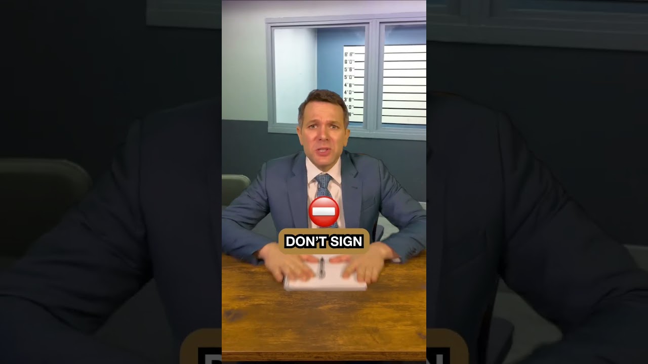 What is the first thing you should do if you are arrested?