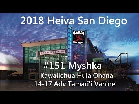 2018 Heiva San Diego, #151 Myshka, 14-17 Adv Vahine from Kawailehua