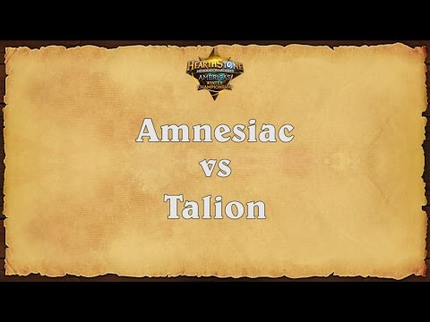 Amnesiac vs. Talion - Americas Winter Championship - Match 2
