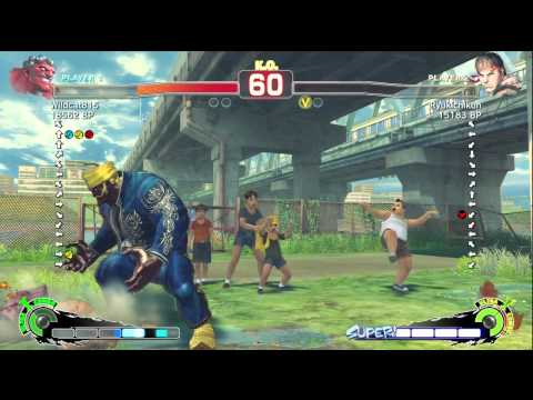 Wildcat815 [Hakan] vs Ryukichikun [Ryu] SSF4 Japanese Online Ranked Matches - TRUE-HD
