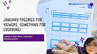 Plan With Me | January Freebies and Perks for viewers