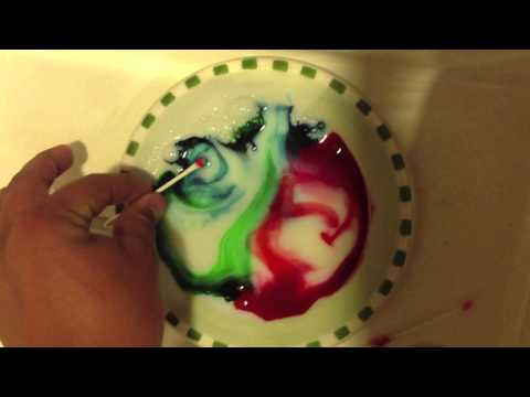 Chemistry Food Coloring Experiment INSANE