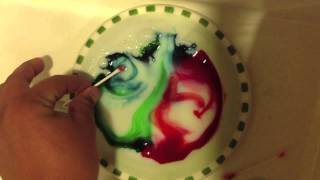 Chemistry Food Coloring Experiment INSANE