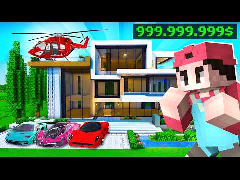 Ich BAUE meine NEUE LUXUS VILLA in MINECRAFT!