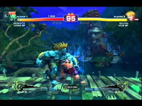 SFCCL Ryder Cup II : Skrface13 (Blanka) vs Qn-Lisa (Ken)