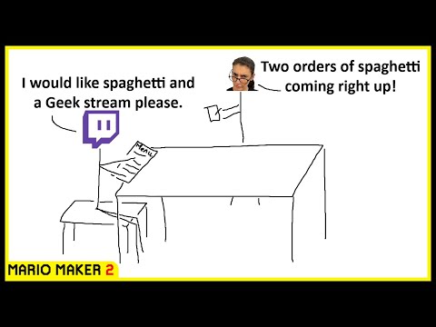 Geek Recommends the TROLL Spaghetti! Part 3 - Super Mario Maker 2