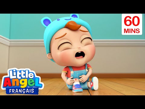 Comptine Bébé a un Bobo | @LittleAngelFrancais | Dessin Animé