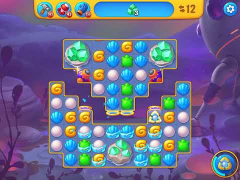 Fishdom level 6325 no boosters フィッシュダム ノーマル [Friend's]