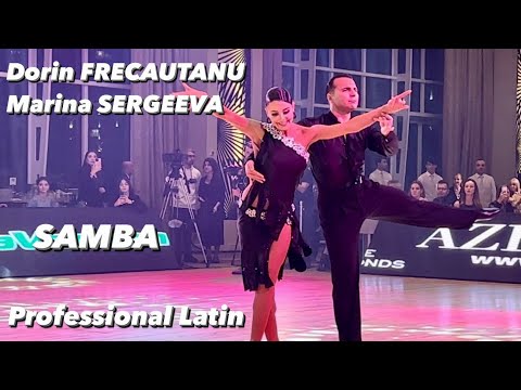 Dorin Frecautanu - Marina Sergeeva | Samba | Azerbaijan Dance Festival 2023 | Professional Latin