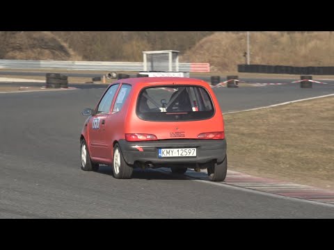 Dawid Winiarski, Fiat Seicento - IV SuperOES Tor Poznań - 12.03.2022