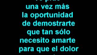 Luis Fonsi- Nuestro amor eterno (Letra)