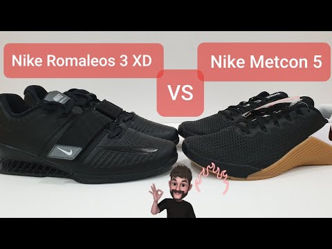 Nike Romaleos 3 XD VS Nike Metcon 5 (Training Shoes) crossfit