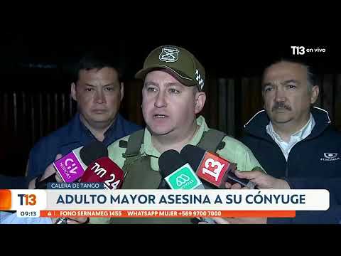 Femicidio en Calera de Tango: hombre dejó carta e intentó quitarse la vida