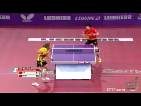 2013 World Table Tennis Championships: Liu Shiwen vs Li Xiaoxia