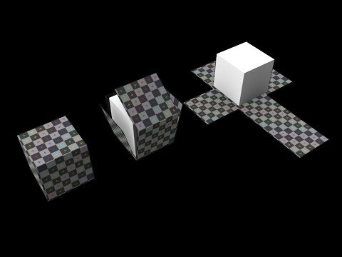 UV Mapping in Autodesk Maya 2019 Unwrapping Part 1 Box