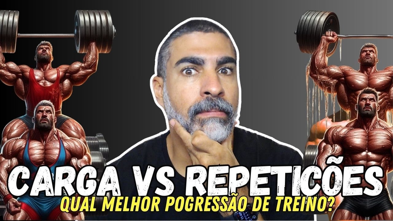 Progressão de treino: é melhor aumentar a carga ou as repetições?