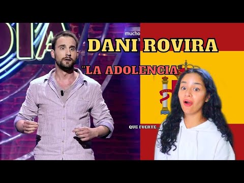 I REACT TO DANI ROVIRA - "Adolescence" FOR THE FIRST TIME