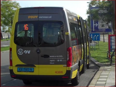 Lijn 16  Leidsche Rijn Antonius ziekenhuis naar Vredenburg via Lombok en Utrecht CS. Qbuzz U-OV
