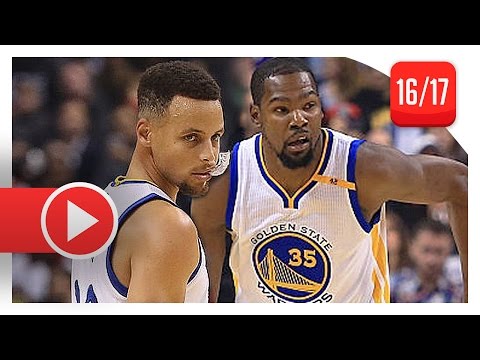Stephen Curry & Kevin Durant Full Highlights vs Raptors (2016.11.16) - ESPN Feed