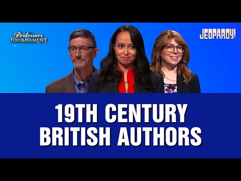 Final Jeopardy!: 19th Century British Authors | Professors Tournament | JEOPARDY!