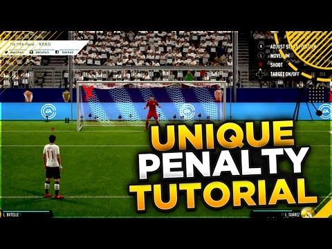 FIFA 17 BEST EVER PENALTY KICK TUTORIAL - IMPOSSIBLE TO DEFEND PENALTY TECHNIQUE - TIPS & TRICKS