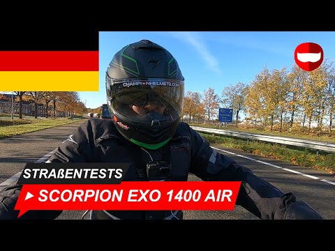 Scorpion EXO 1400 Air - Straßentest - Champion Helmets