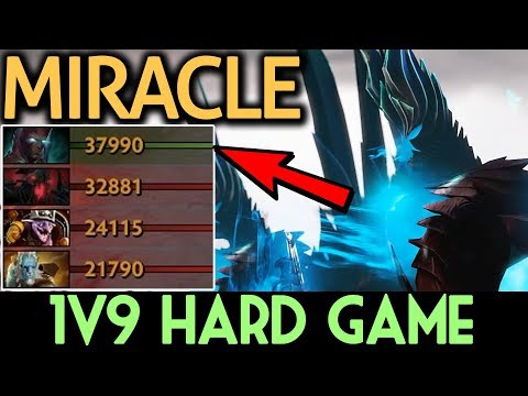 Miracle- Dota 2 [Terrorblade] Time to 1v9 | Hard Game