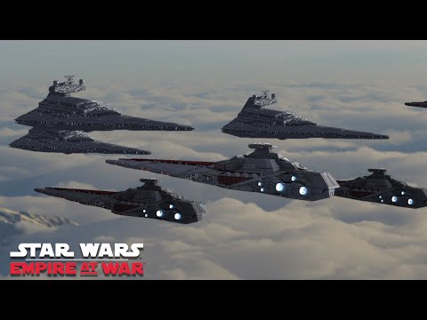 Star Destroyer VS Valiant Class - Star Wars : Empire at War Remake Mod 5.1