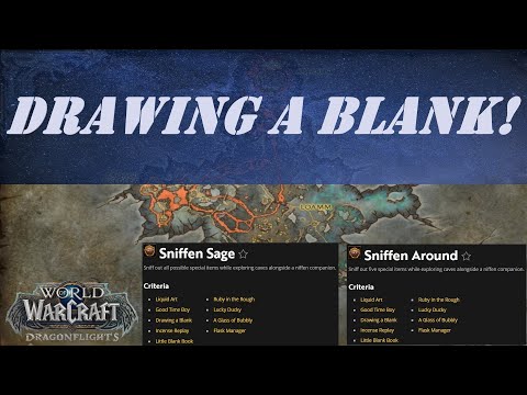 Drawing a Blank! Wow Quest