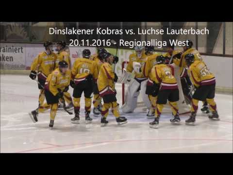 Dinslakener Kobras vs. Luchse Lauterbach 20.11.2016 Zusammenfassung und Pressekonferenz