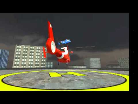 City Helicopter Simulator Game Video