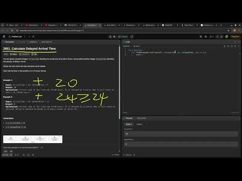 Leetcode Easy Problem 2651 Calculate Delayed Arrival Time Devops Python Practice