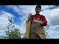 Video Thumbnail for Fishing the shoreline on the river (walleye&pike)