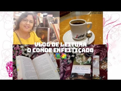 VLOG DE LEITURA | O conde Enfeitiçado de Julia Quinn + passeio na livraria Leitura #vlog5