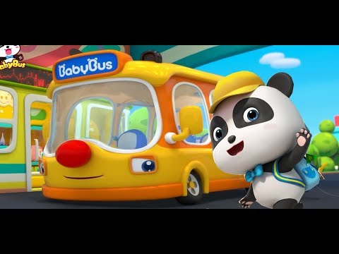 幼稚園バスがきたよ！誰が乗ってくるかな？ | 幼稚園ごっこ＆人気動画まとめ 連続再生 | 赤ちゃんが喜ぶアニメ | 動画 | BabyBus