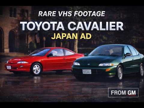 Thumbnail for Toyota Cavalier Japan Ad – GM / Toyota Promo (Rare VHS Footage) by Toyota Cavalier, Toyota, Chevrolet, video, Vehicle, vide, vhs