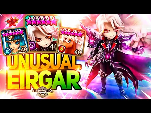 Unusual EIRGAR Helps to Destroy Enemies in Summoners War