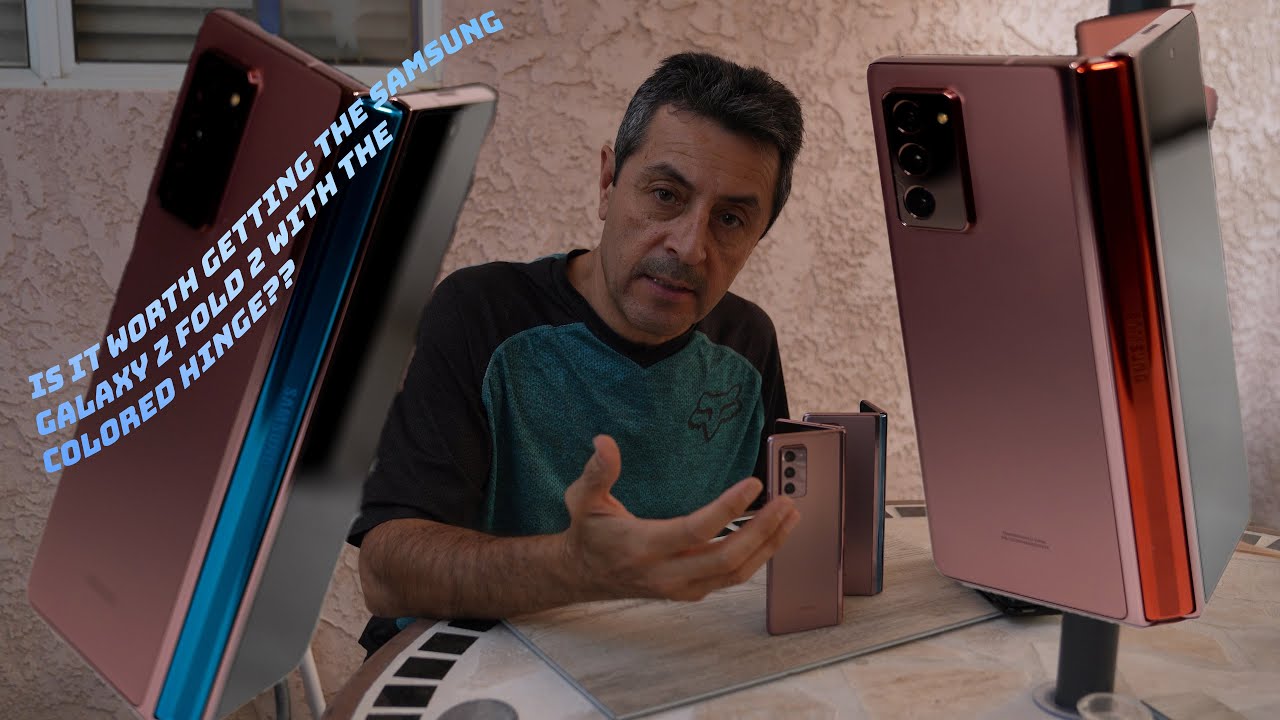 Samsung Galaxy Z Fold 2 Unboxing Color Hinge