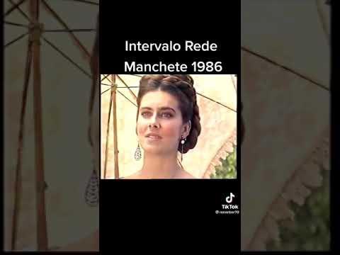 INTERVALO REDE MANCHETE 1986