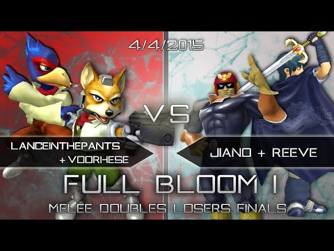 Full Bloom I - Melee Doubles Loser's Finals - LanceinthePants/Voorhese vs. Jiano/Reeve