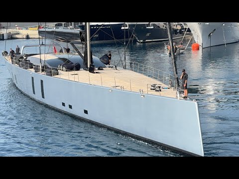59.7m SARISSA SAIL YACHT LACHLAN MURDOCH $50 MILLION ROYAL HUISMAN SUPERYACHT @emman25MC