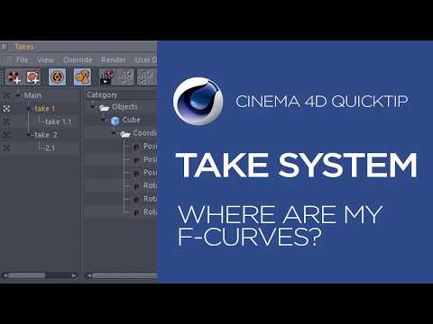 Cinema 4D Quicktip: Takes