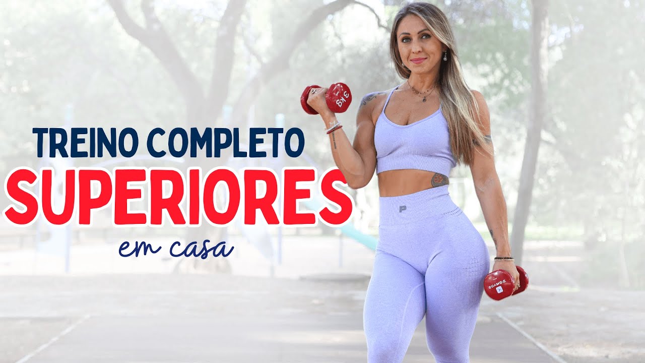 Treino Completo para Braços e Costas - em casa