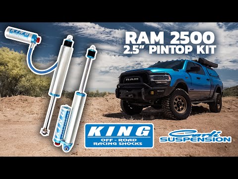 Carli Pintop King 2.5 Shocks Through Arizona in our Ram 2500