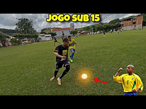 🏆 O FUTURO DO FUTEBOL! | Palácio das Artes Sub-15 em ação!