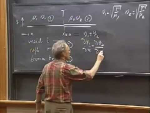 Lec 08: Traveling Waves, Sound Waves, and Energy in Waves | 8.03 Vibrations and Waves (Walter Lewin)
