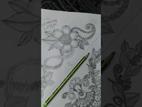 embroidery design Hashtags#viral #viralvideo #drawing #beautiful  #youtubeshorts#ytshorts #shorts